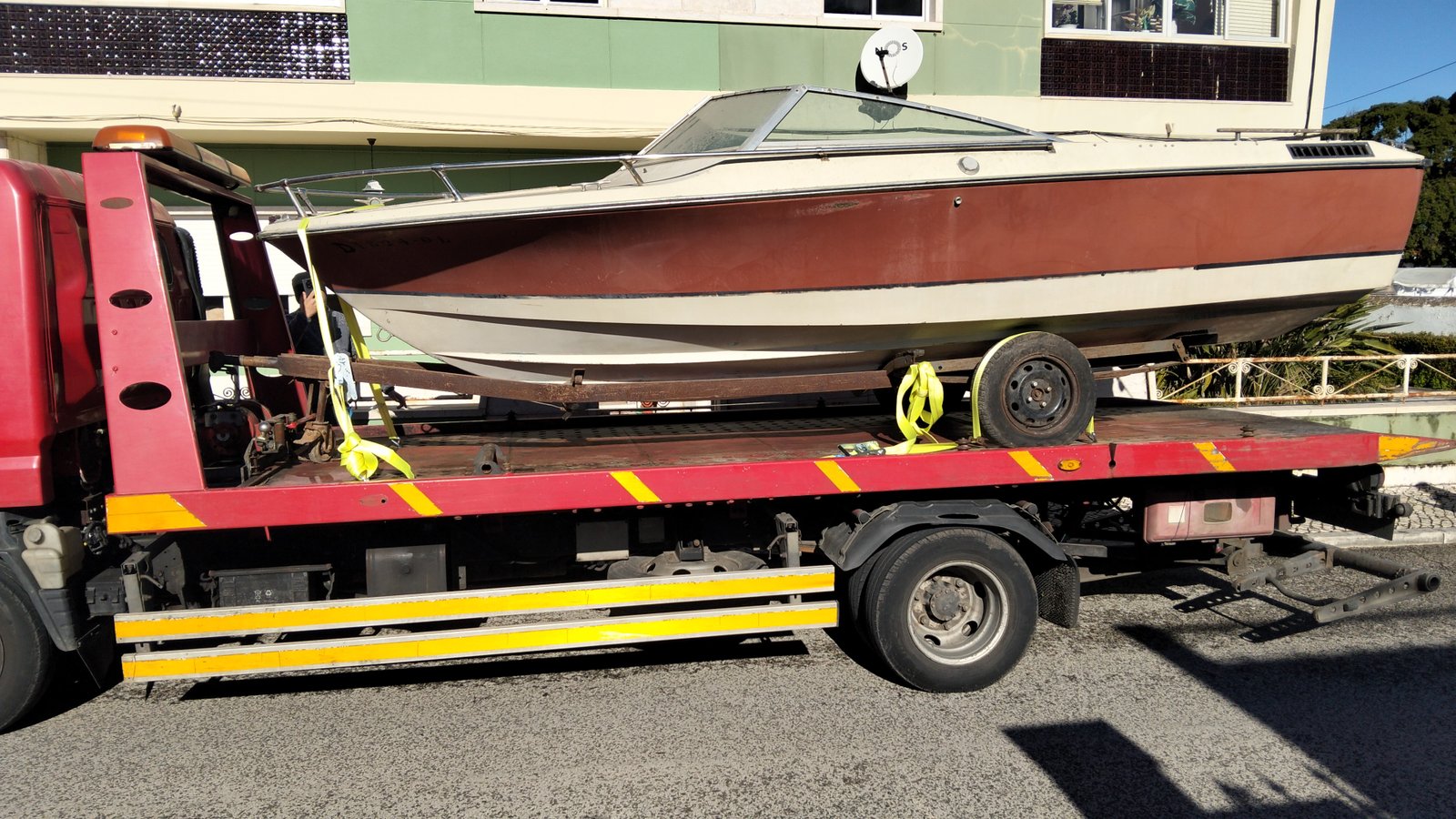 Transporte de embarcações